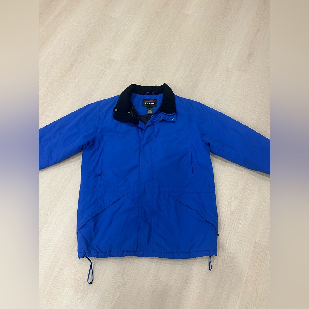 L.L. Bean Men's Vibrant Blue jacket L Vintage